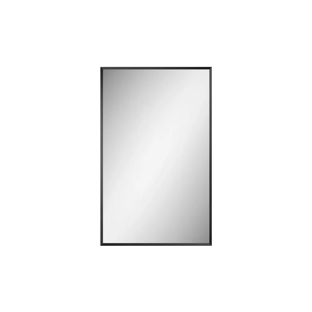 Фото 2 Зеркало для ванной Belbagno Зеркала в алюминиевой раме SPC-AL-500-800 Nero с подсветкой 50x80см Фото 2 Зеркало для ванной Belbagno Зеркала в алюминиевой раме SPC-AL-500-800 Nero с подсветкой 50x80см