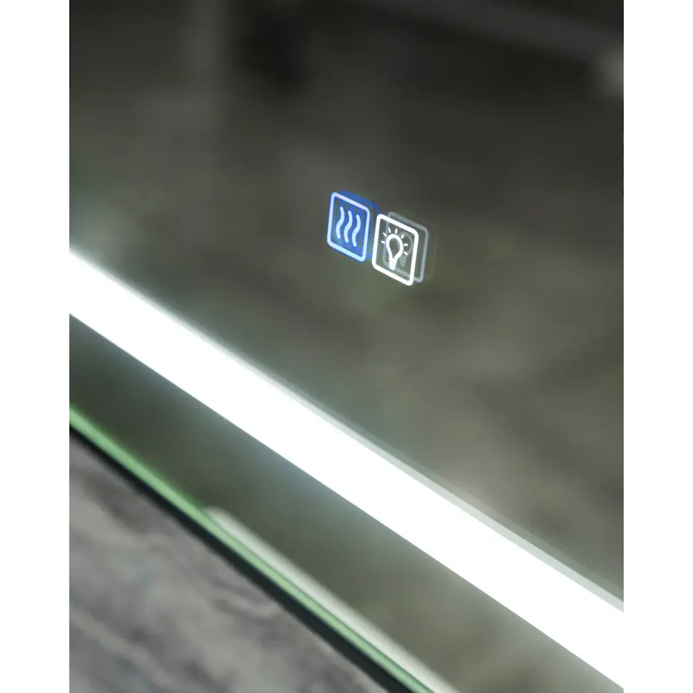 Фото 6 Зеркало для ванной Belbagno Kraft SPC-KRAFT-1000-800-LED-TCH-WARM-NERO с подсветкой 100x80см Фото 6 Зеркало для ванной Belbagno Kraft SPC-KRAFT-1000-800-LED-TCH-WARM-NERO с подсветкой 100x80см