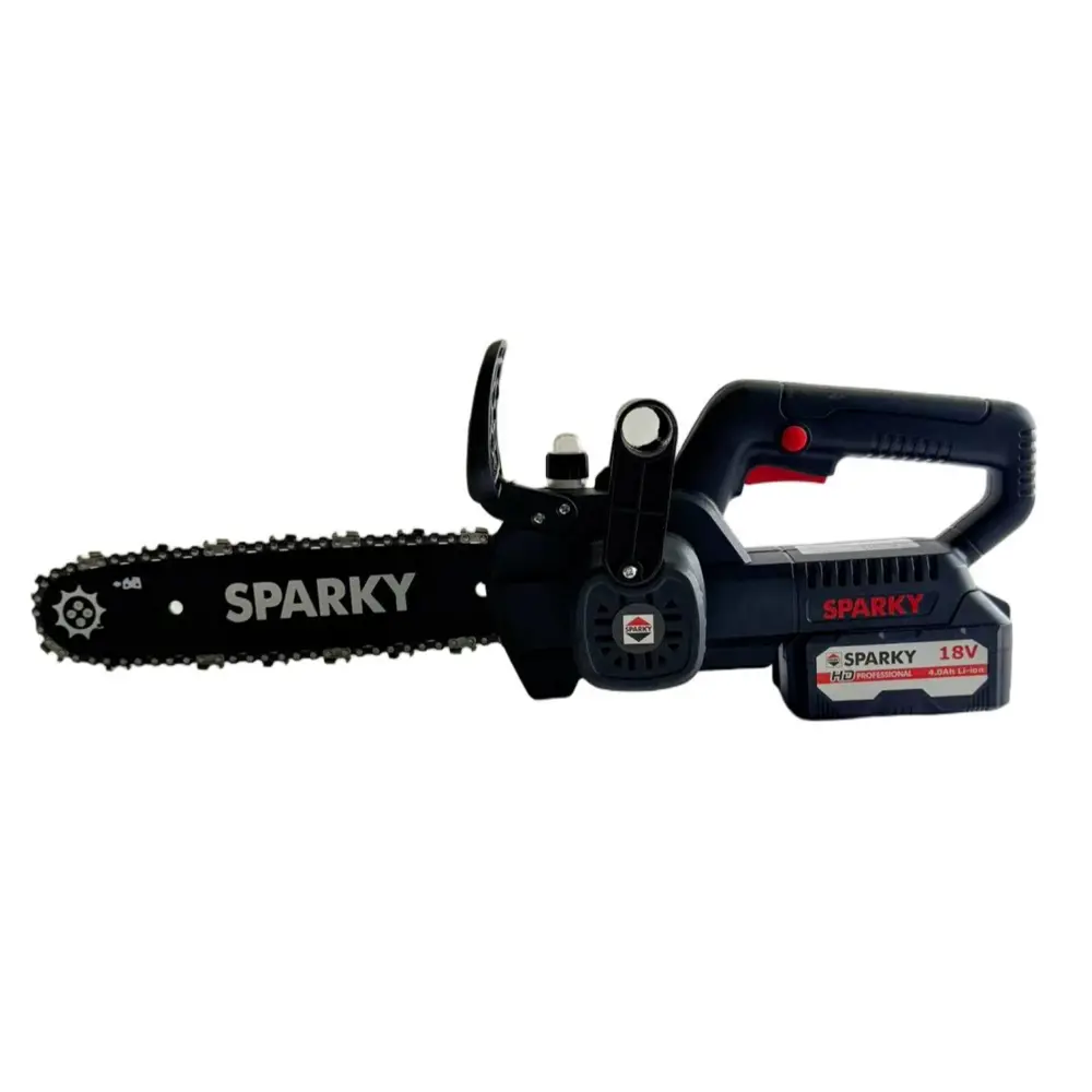 Фото 2 Цепная пила аккумуляторная Sparky TV 1812Li HD BL 18 В 30 см АКБ и ЗУ в комплекте Фото 2 Цепная пила аккумуляторная Sparky TV 1812Li HD BL 18 В 30 см АКБ и ЗУ в комплекте