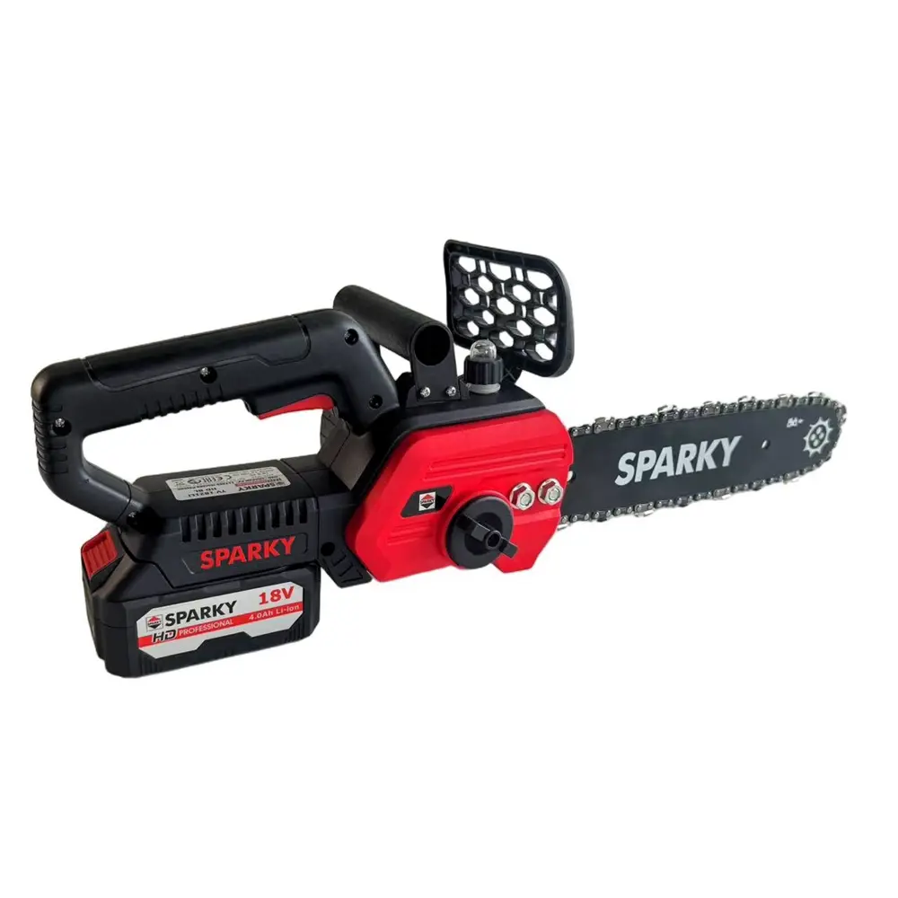 Фото Цепная пила аккумуляторная Sparky TV 1812Li HD BL 18 В 30 см АКБ и ЗУ в комплекте Фото Цепная пила аккумуляторная Sparky TV 1812Li HD BL 18 В 30 см АКБ и ЗУ в комплекте