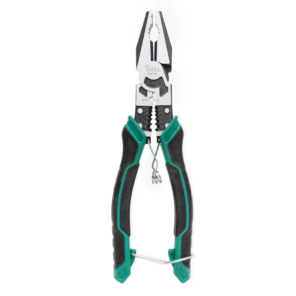 Фото Плоскогубцы многофункциональные Vell V90343 215 мм Фото Плоскогубцы многофункциональные Vell V90343 215 мм