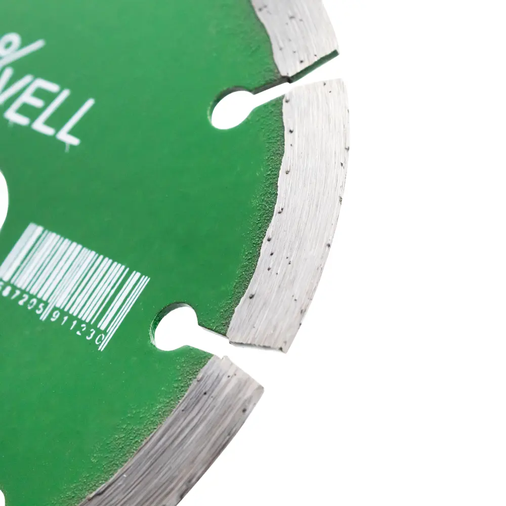 Фото 2 Диск алмазный по граниту Vell V90345 сегментный 115x22.2x2 мм Фото 2 Диск алмазный по граниту Vell V90345 сегментный 115x22.2x2 мм