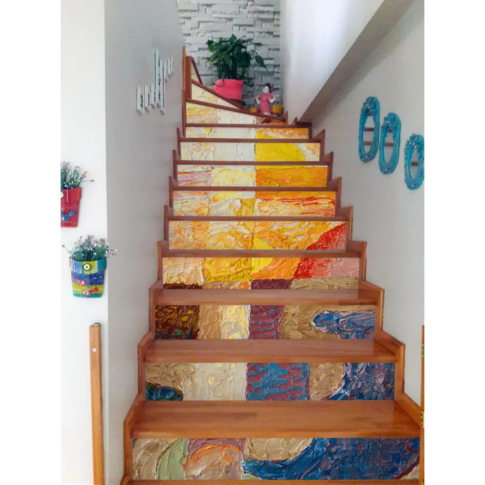 Фото 6 Наклейка для дверей и мебели Wallfix "Березы на розовом фоне" 95x220 см, W224