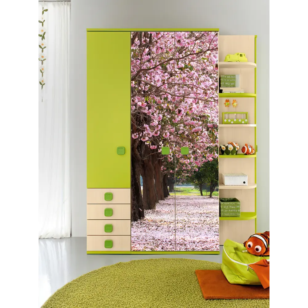 Фото 12 Наклейка для дверей и мебели Wallfix "Колесо обозрения" 95x220 см, W265 Фото 12 Наклейка для дверей и мебели Wallfix "Колесо обозрения" 95x220 см, W265