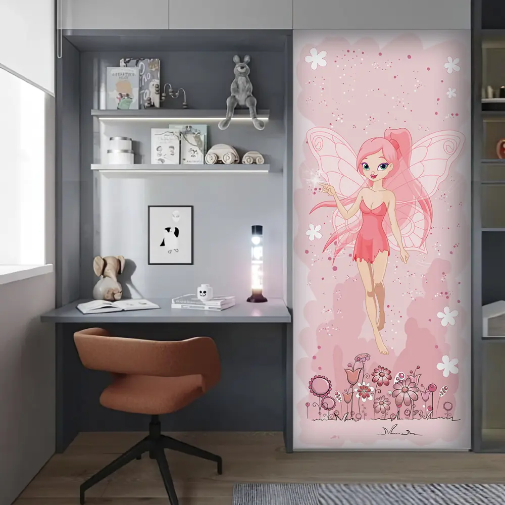 Фото 11 Пленка самоклеящаяся универсальная Wallfix W407 0.95x2.2 м, цвет розовый, коралловый, голубой