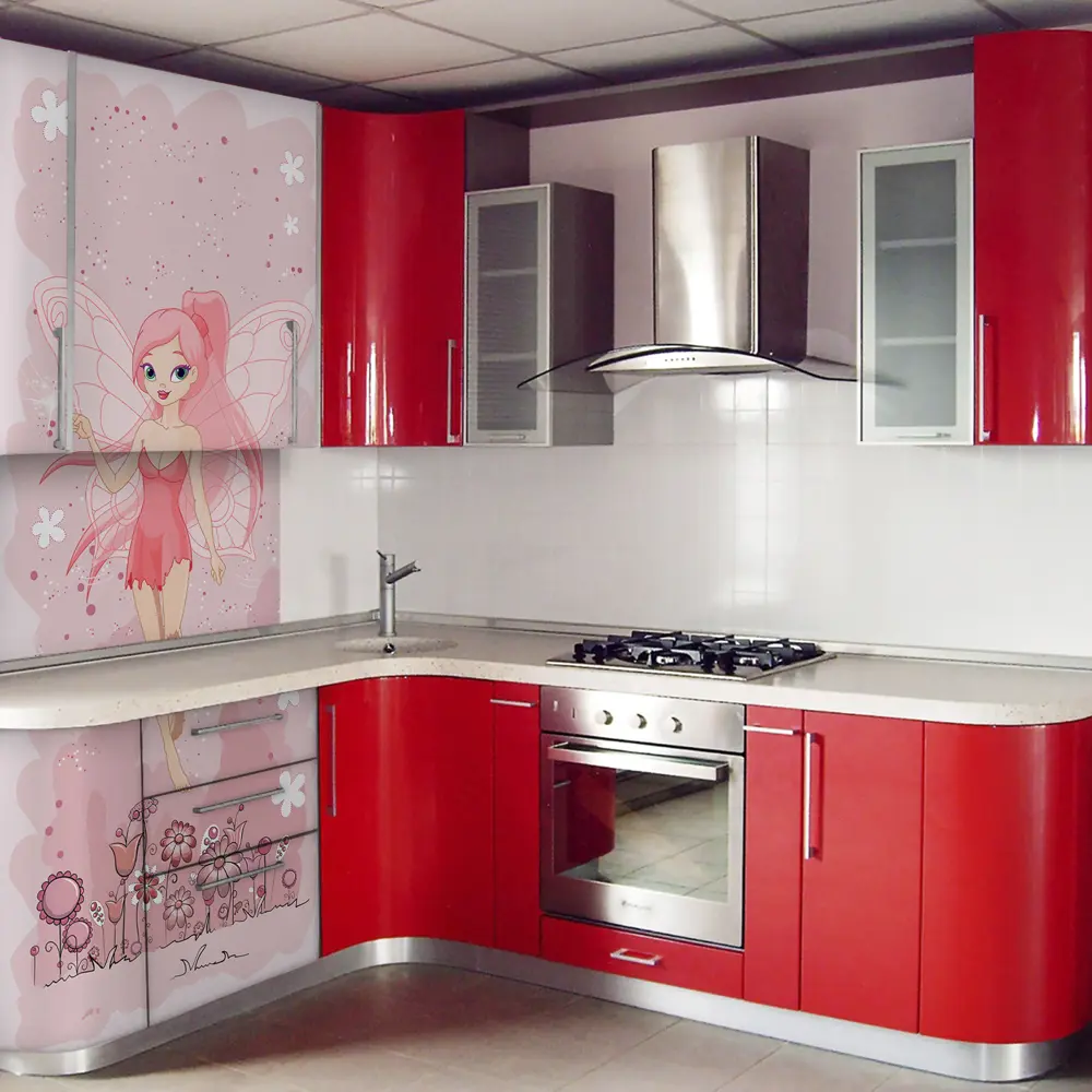 Фото 13 Пленка самоклеящаяся универсальная Wallfix W407 0.95x2.2 м, цвет розовый, коралловый, голубой