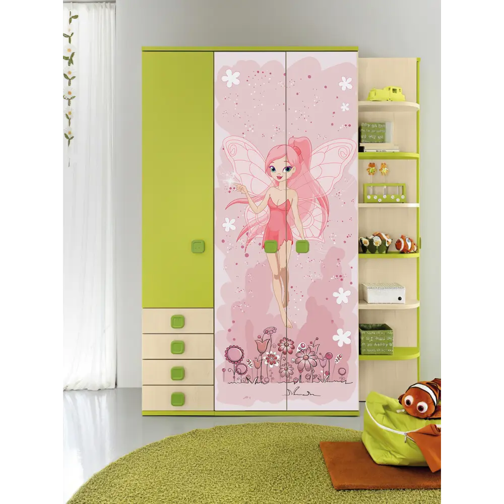 Фото 12 Пленка самоклеящаяся универсальная Wallfix W407 0.95x2.2 м, цвет розовый, коралловый, голубой