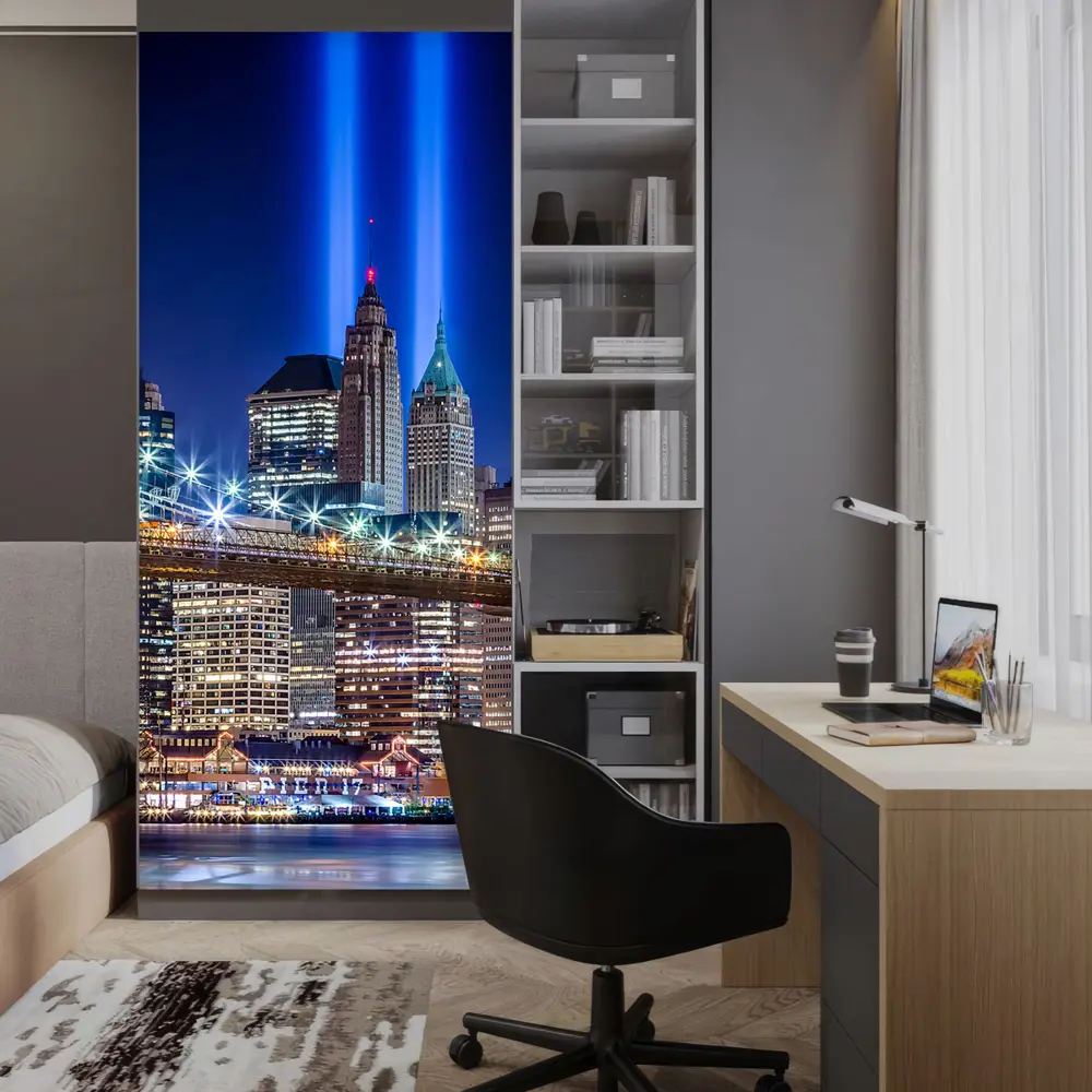 Фото 10 Пленка самоклеящаяся универсальная Wallfix W479 0.95x2.2 м, цвет синий, голубой