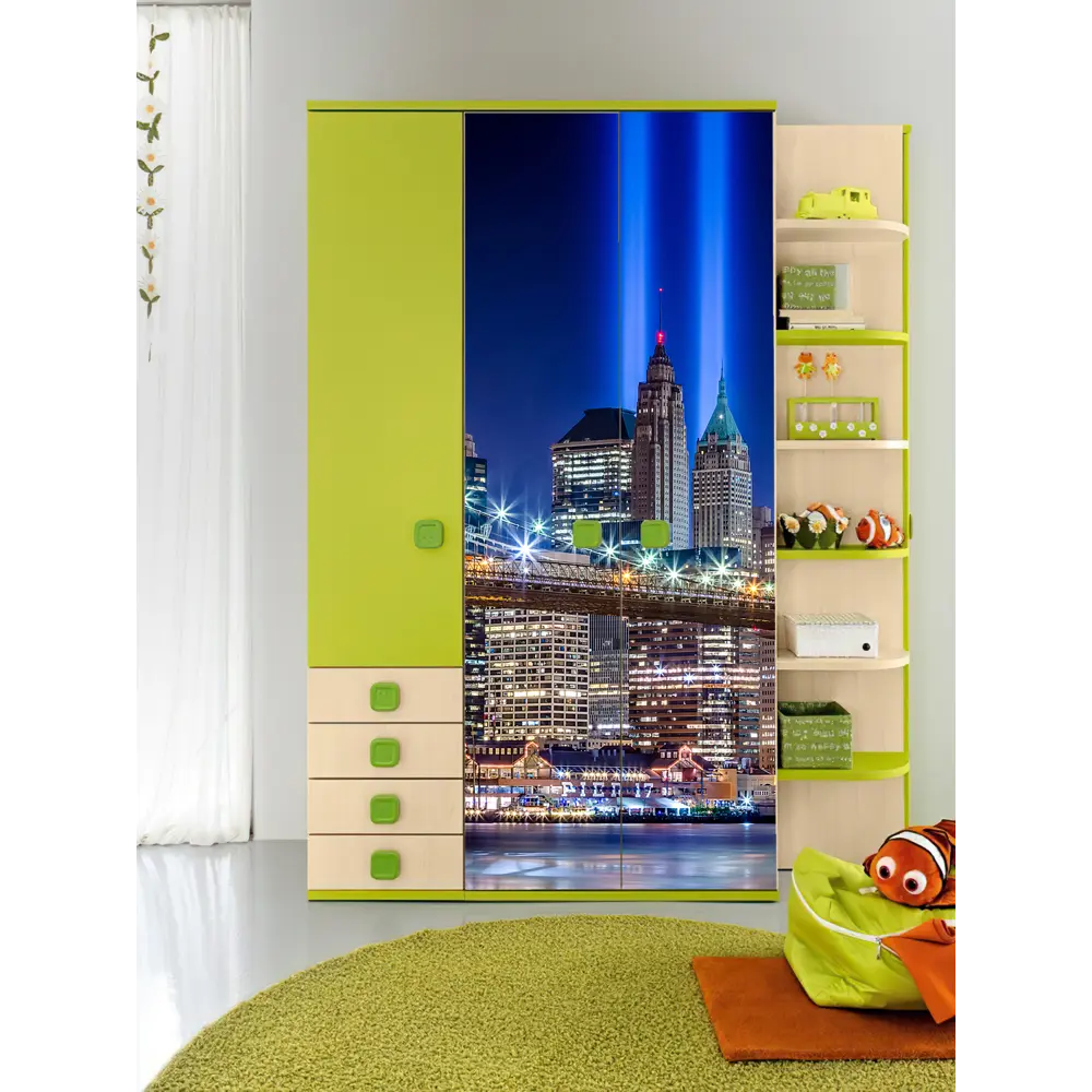 Фото 12 Пленка самоклеящаяся универсальная Wallfix W479 0.95x2.2 м, цвет синий, голубой