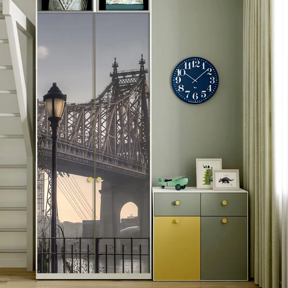 Фото 9 Пленка самоклеящаяся универсальная Wallfix W492 0.95x2.2 м, цвет серо-зеленый