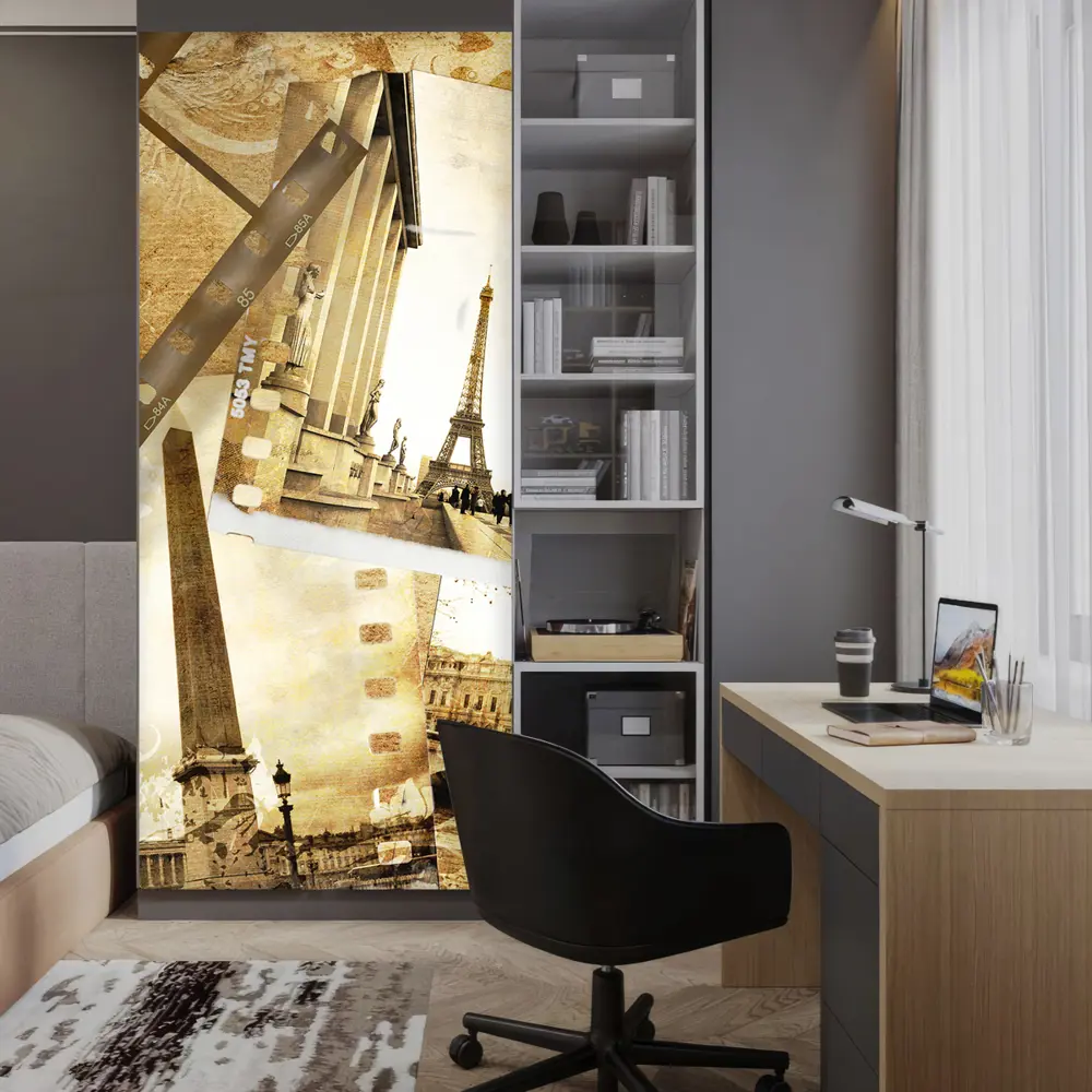 Фото 10 Пленка самоклеящаяся универсальная Wallfix W503 0.95x2.2 м, цвет светло-серый, зеленый, красный