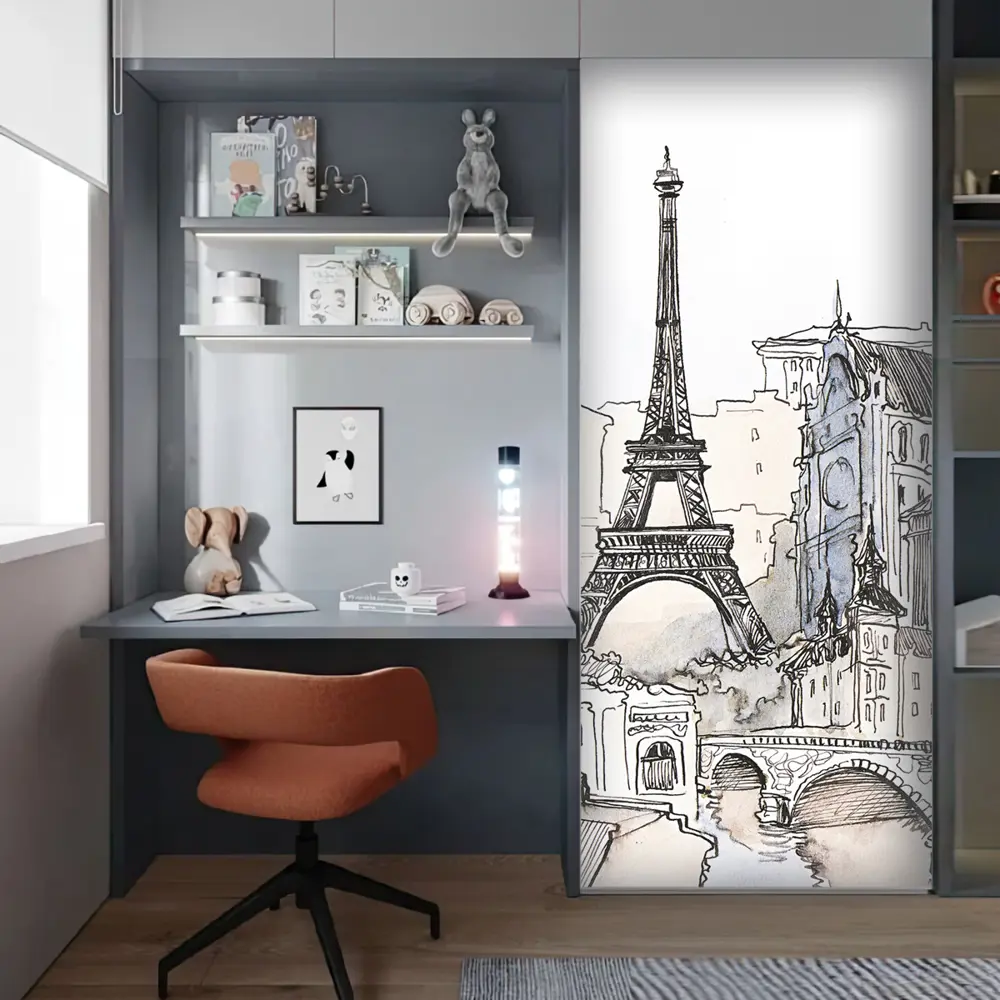 Фото 11 Пленка самоклеящаяся универсальная Wallfix W527 0.95x2.2 м, цвет оранжевый Фото 11 Пленка самоклеящаяся универсальная Wallfix W527 0.95x2.2 м, цвет оранжевый