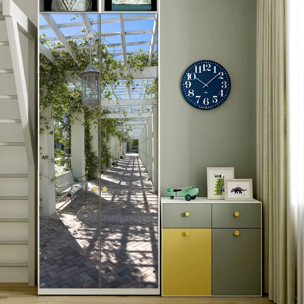 Фото 8 Пленка самоклеящаяся универсальная Wallfix W548 0.95x2.2 м, цвет черный, оранжевый