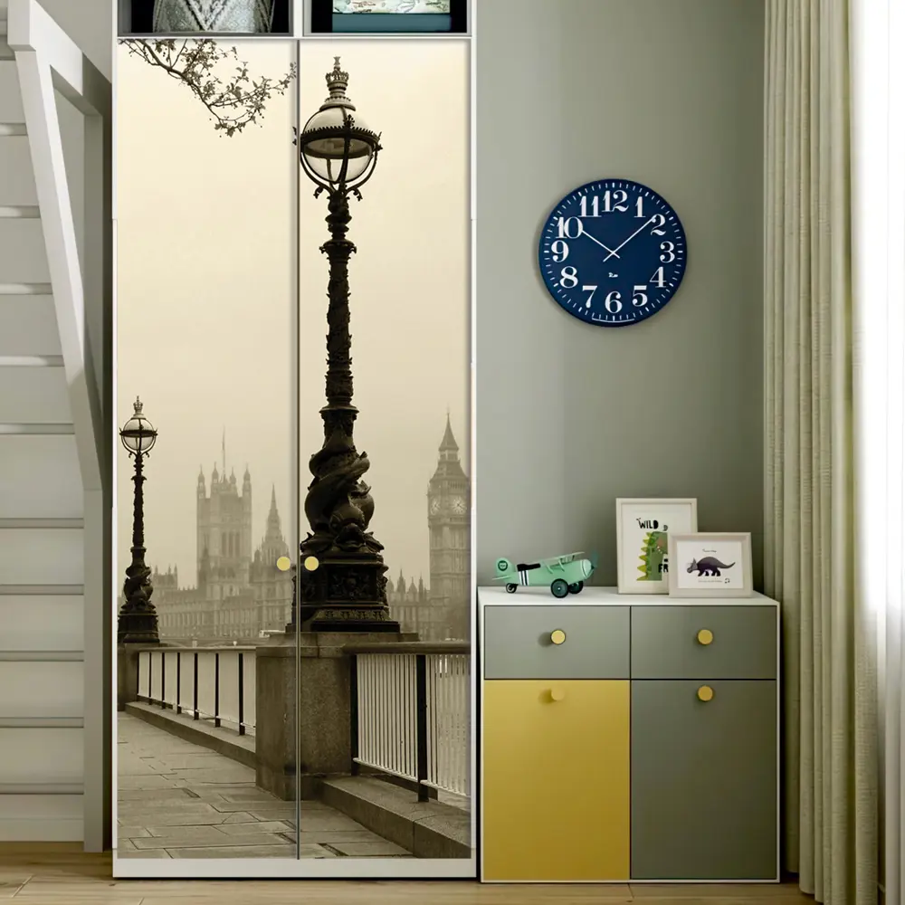 Фото 8 Пленка самоклеящаяся универсальная Wallfix W551 0.95x2.2 м, цвет серый, серо-розовый