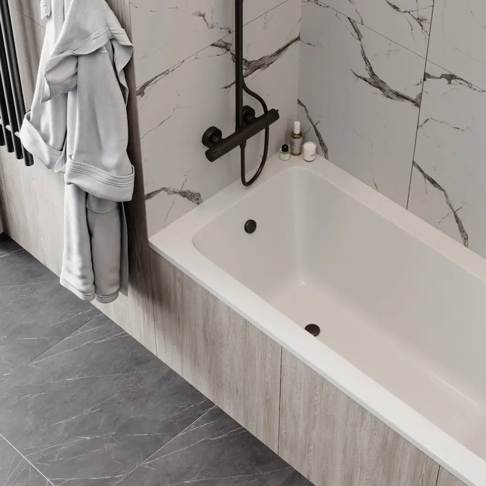 Фото 8 Прямоугольная ванна Teymi Helmi Pro F14951 акрил 150x70см Фото 8 Прямоугольная ванна Teymi Helmi Pro F14951 акрил 150x70см