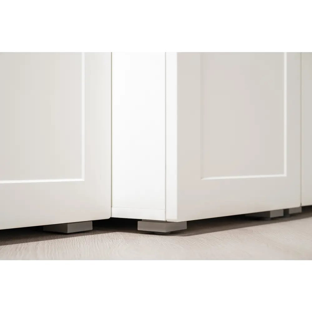 Фото 8 Комплект мебели для прихожей Mobi Остин пр-47-бз 320x230x54 см ЛДСП цвет белый шагрень/дуб крафт золотой