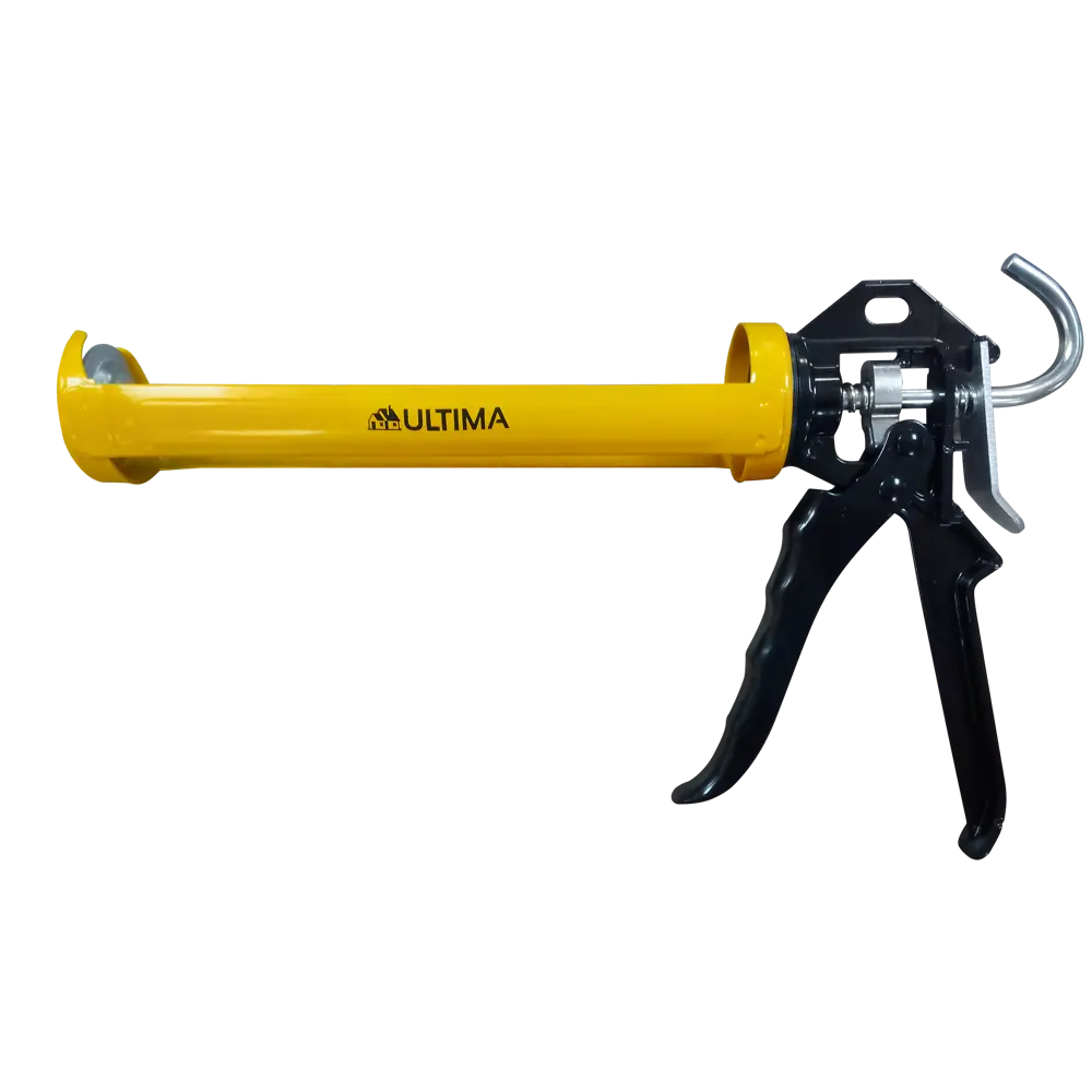 Фото Пистолет для герметика полузакрытый Ultima 310 мл Фото Пистолет для герметика полузакрытый Ultima 310 мл