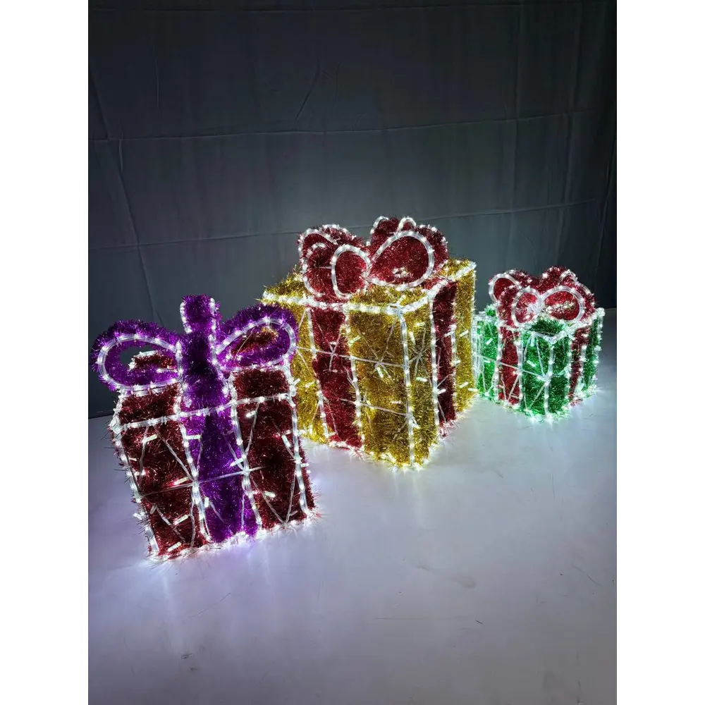 Фото 9 Электрическая светящаяся фигура Эйджи 885522 Набор подарков разноцветный