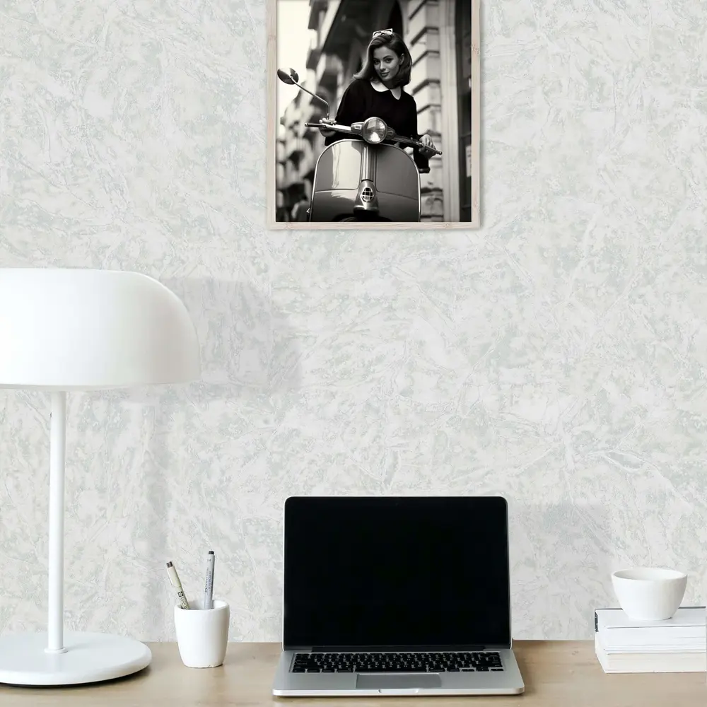 Фото 2 Обои флизелиновые Estetico серые 1.06 м WiHC6654