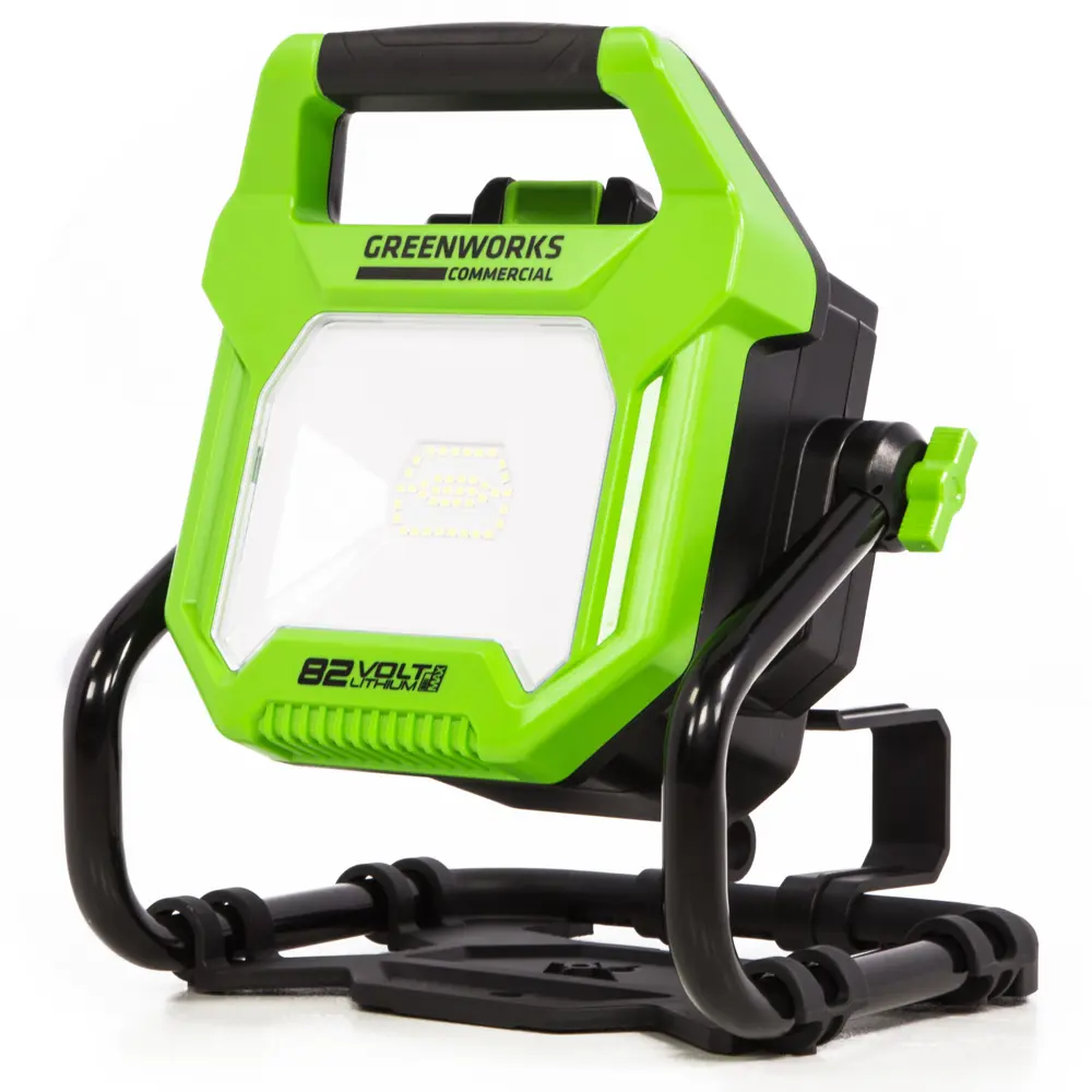 Фото Прожектор светодиодный уличный Greenworks 3504007_нск 5000 К холодный белый свет
