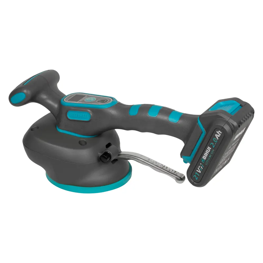 Фото 2 Виброприсоска для укладки плитки аккумуляторная Bihui LFTBA-Plus, 21 В Li-Ion 2x2 Ач 35 кг