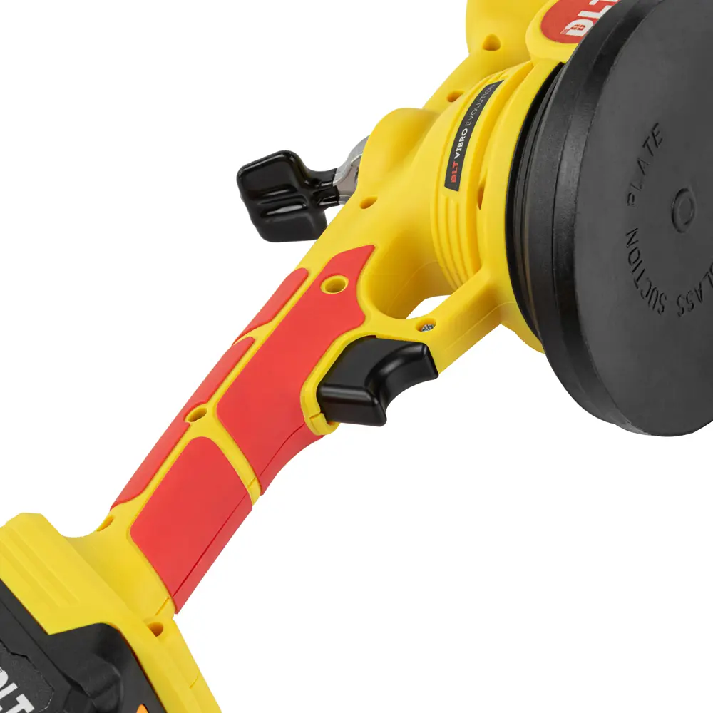 Фото 7 Виброприсоска для укладки плитки аккумуляторная Dlt Vibro Evolution, 21 В Li-Ion 1x2 Ач 50 кг