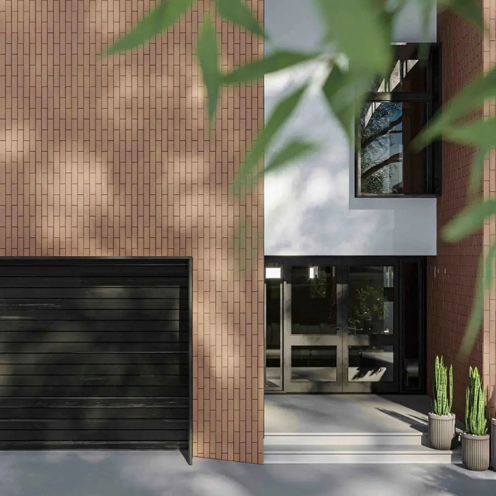 Фото 5 Плитка клинкерная фасадная Керамин Куба 1 0.54м² серо-коричневый