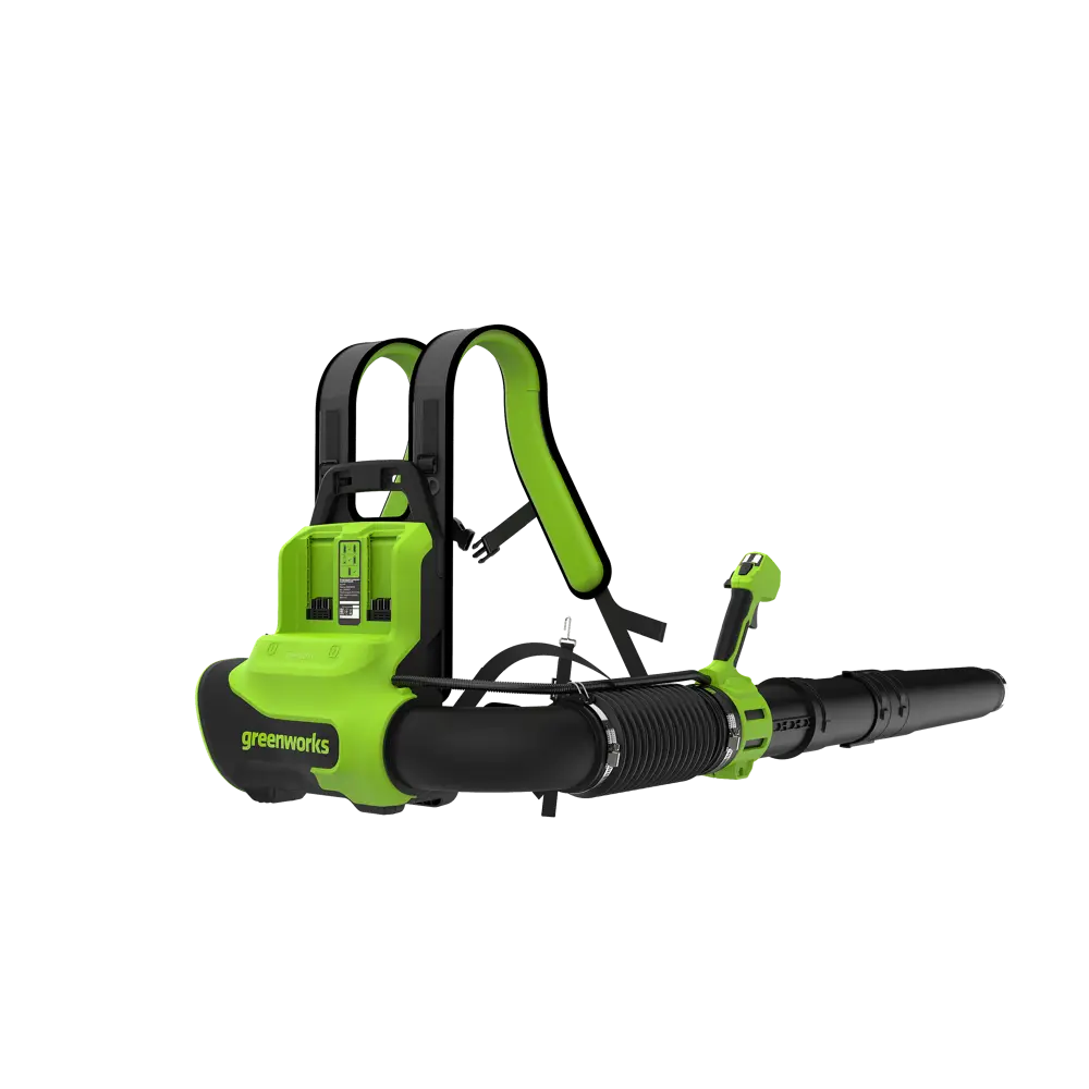 Фото 2 Воздуходувка садовая аккумуляторная Greenworks GD40BPG2 40 В, АКБ и ЗУ в комплекте Фото 2 Воздуходувка садовая аккумуляторная Greenworks GD40BPG2 40 В, АКБ и ЗУ в комплекте