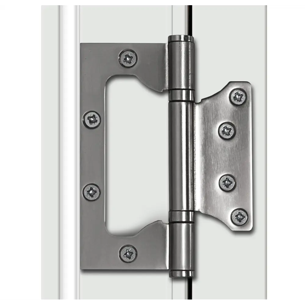 Фото 4 Дверь межкомнатная глухая Трилло 70x200 см Hardflex белый с замком и петлями