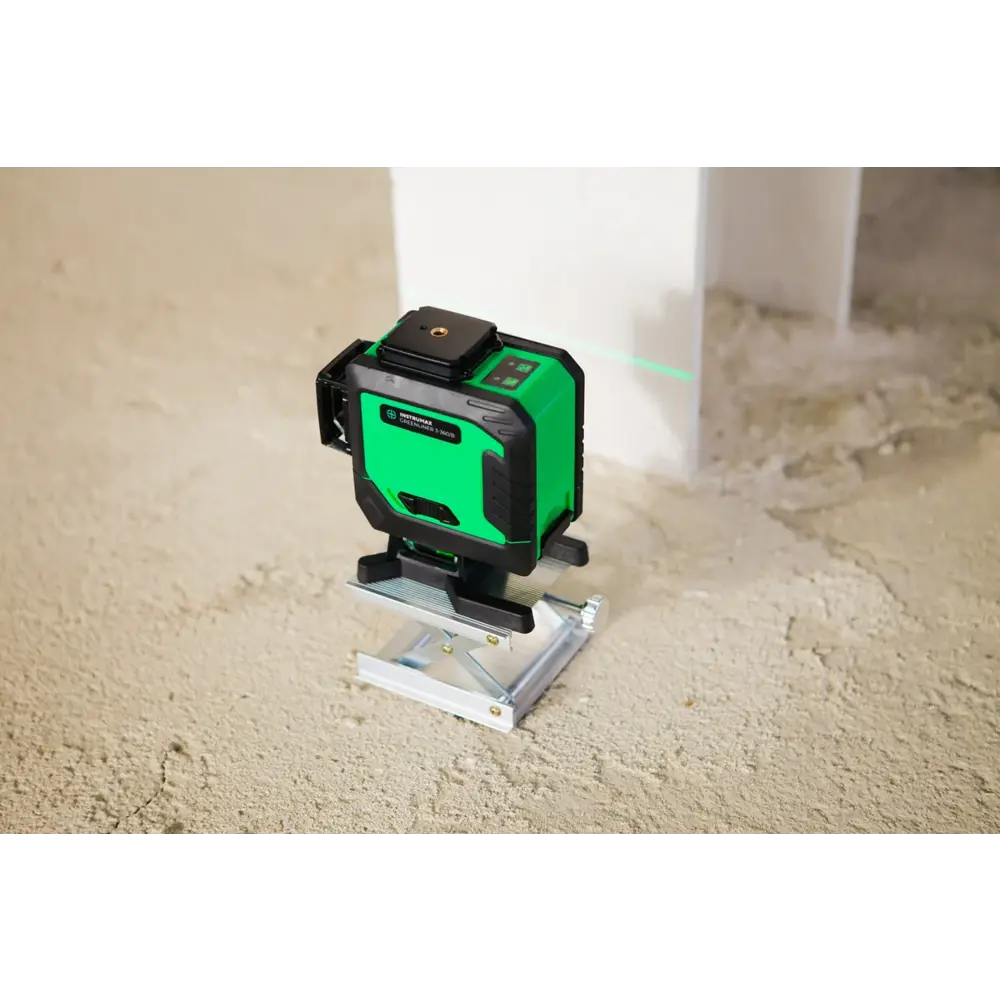 Фото 15 Уровень лазерный Instrumax Greenliner 3-360/B Зеленый, дальность до 40 м Фото 15 Уровень лазерный Instrumax Greenliner 3-360/B Зеленый, дальность до 40 м