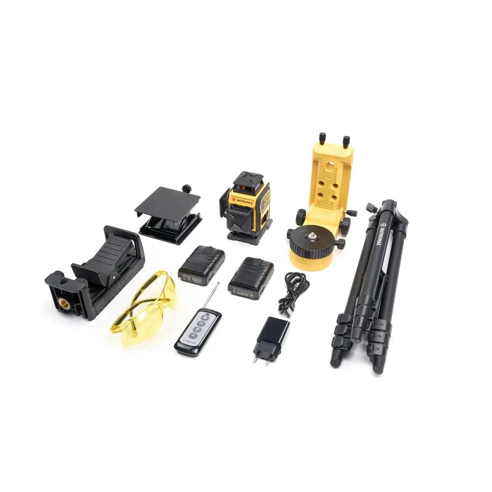 Фото 10 Уровень лазерный Instrumax Linepro 4D Expert Зеленый, на штативе, дальность до 40 м Фото 10 Уровень лазерный Instrumax Linepro 4D Expert Зеленый, на штативе, дальность до 40 м