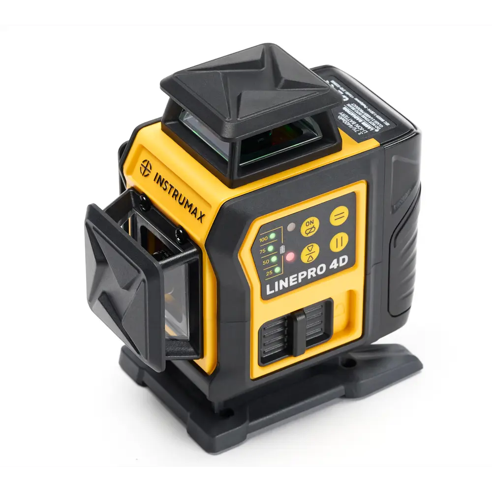 Фото 9 Уровень лазерный Instrumax Linepro 4D Expert Зеленый, на штативе, дальность до 40 м Фото 9 Уровень лазерный Instrumax Linepro 4D Expert Зеленый, на штативе, дальность до 40 м