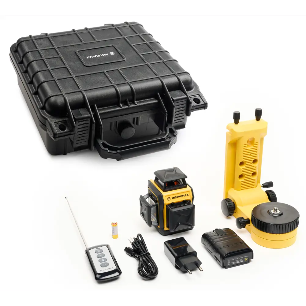 Фото Уровень лазерный Instrumax Linepro 3D Professional Зеленый, дальность до 40 м Фото Уровень лазерный Instrumax Linepro 3D Professional Зеленый, дальность до 40 м