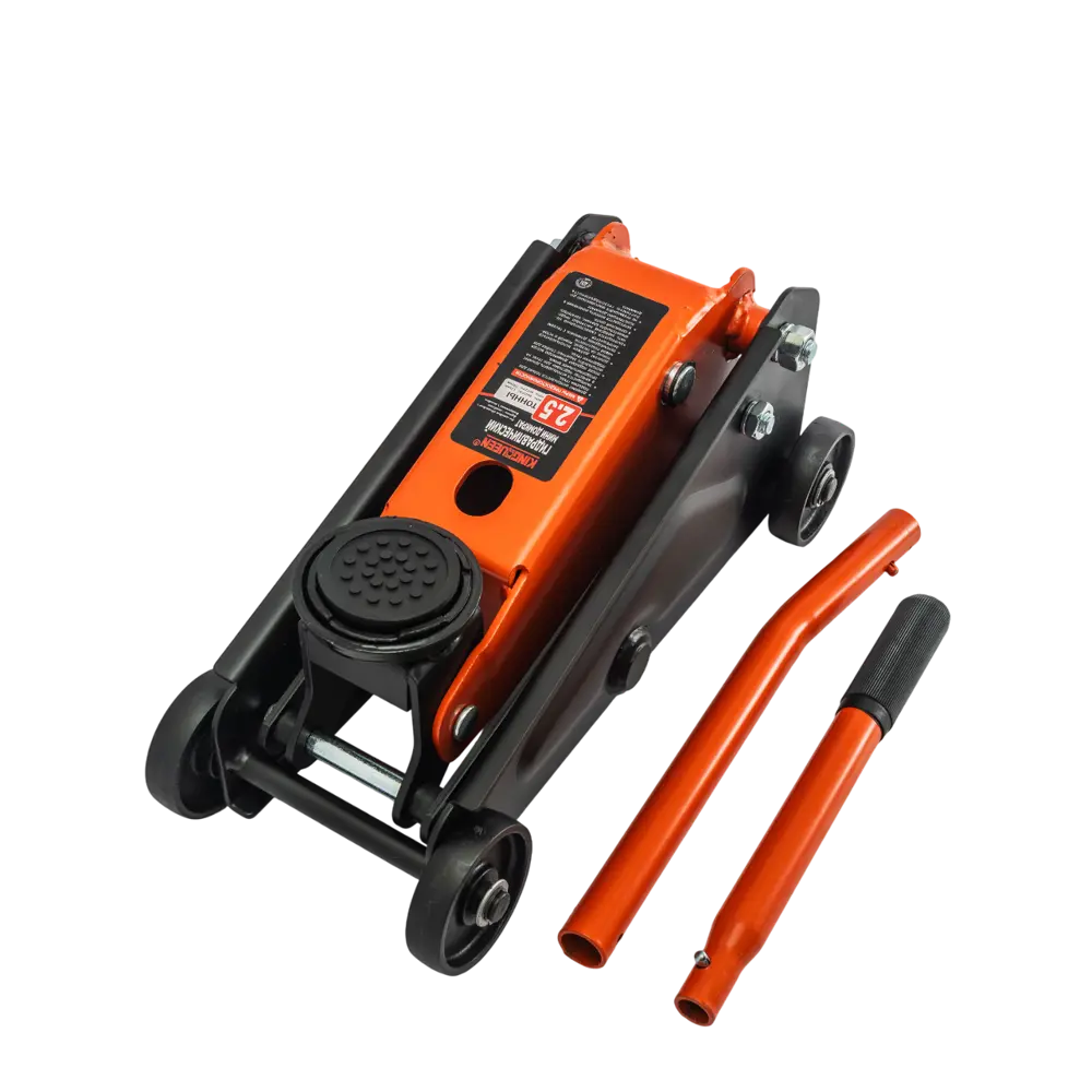 Фото Домкрат подкатной гидравлический Kingqueen QJD61-3A-1 до 2.5 т, 135-395 мм Фото Домкрат подкатной гидравлический Kingqueen QJD61-3A-1 до 2.5 т, 135-395 мм