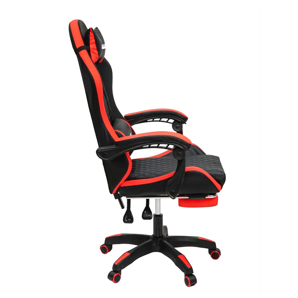 Фото 5 Офисное кресло Kingqueen 892-1 65x124x30 см эко кожа цвет черный/красный Фото 5 Офисное кресло Kingqueen 892-1 65x124x30 см эко кожа цвет черный/красный