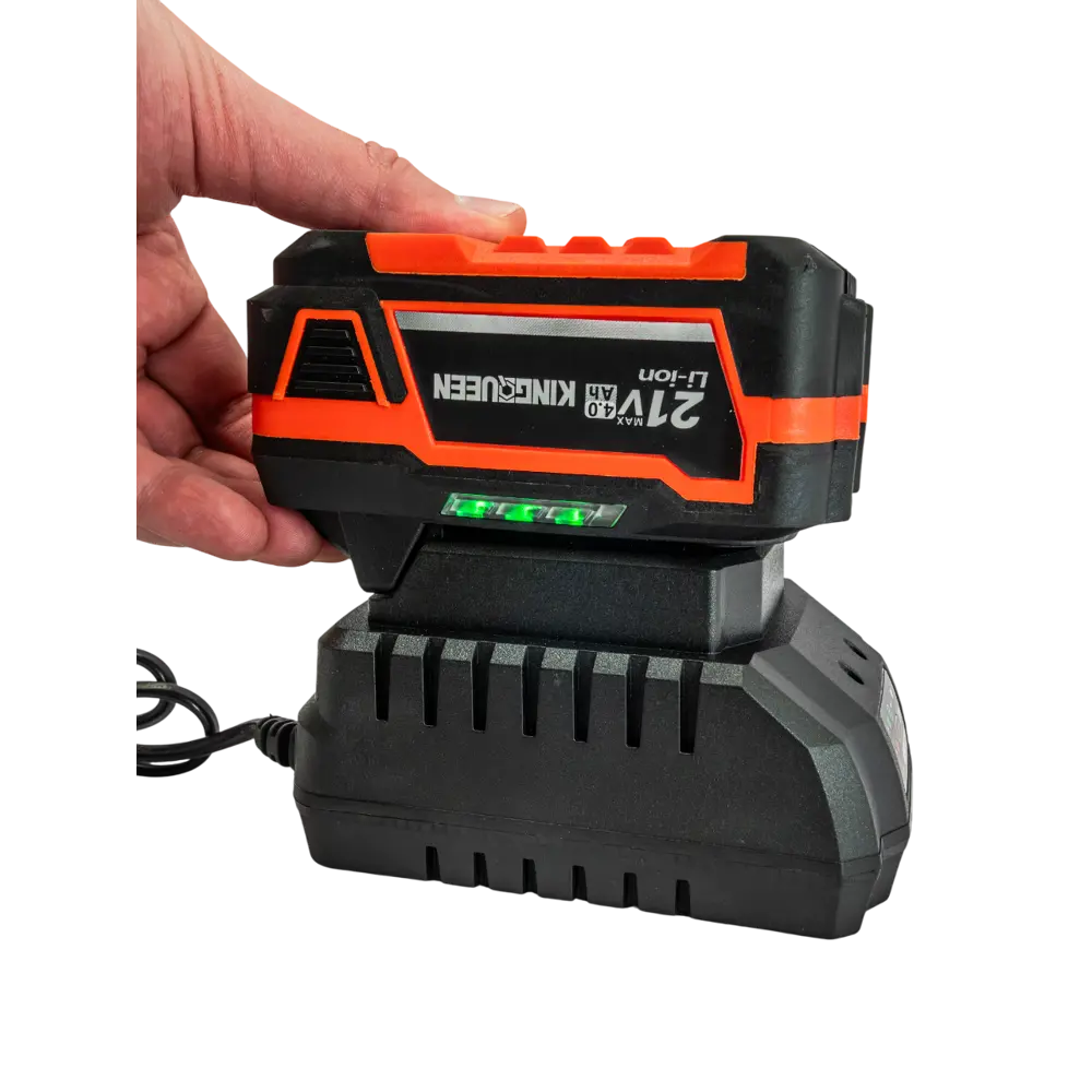 Фото 16 Перфоратор аккумуляторный бесщеточный SDS Plus Kingqueen KQ-2201, 21 В Li-Ion 2x4 Ач, 2 Дж Фото 16 Перфоратор аккумуляторный бесщеточный SDS Plus Kingqueen KQ-2201, 21 В Li-Ion 2x4 Ач, 2 Дж