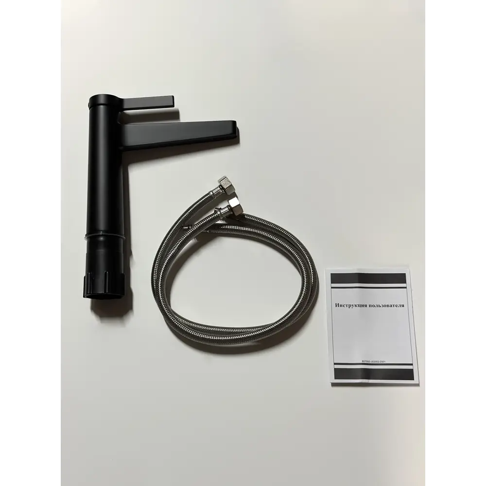 Фото 4 Смеситель для раковины Himixer 1153250MB однорычажный цвет черный матовый Фото 4 Смеситель для раковины Himixer 1153250MB однорычажный цвет черный матовый