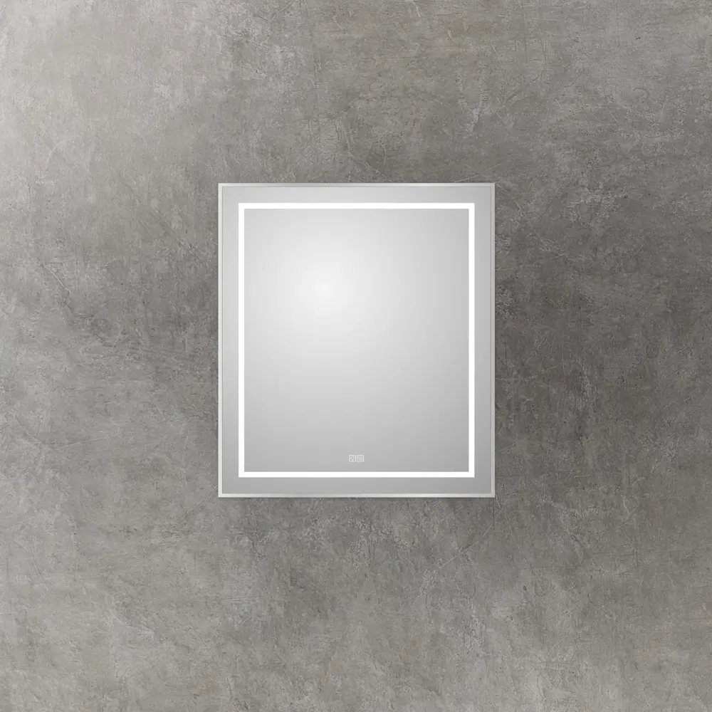 Фото 3 Зеркало для ванной Belbagno Kraft SPC-KRAFT-700-800-LED-TCH-WARM с подсветкой 70x80см