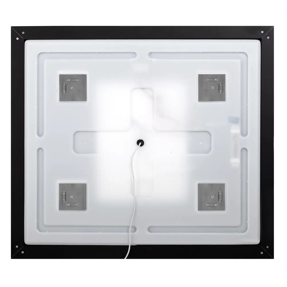 Фото 8 Зеркало для ванной Belbagno Kraft SPC-KRAFT-900-800-LED-TCH-WARM-NERO с подсветкой 90x80см Фото 8 Зеркало для ванной Belbagno Kraft SPC-KRAFT-900-800-LED-TCH-WARM-NERO с подсветкой 90x80см