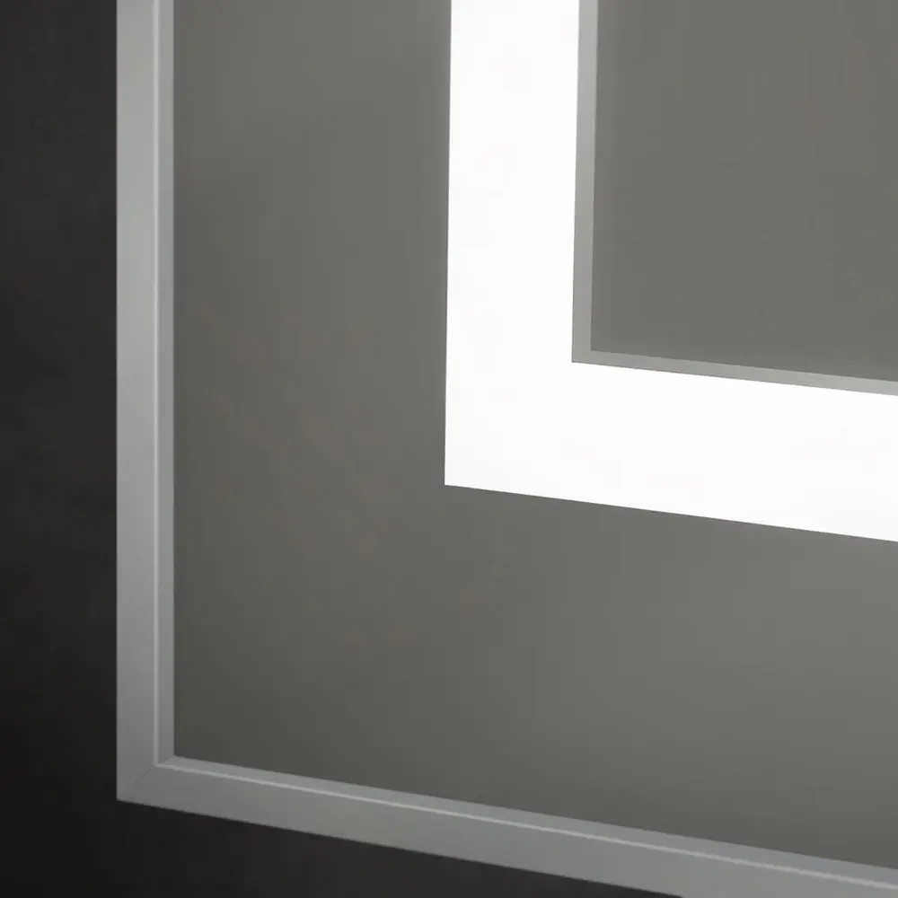 Фото 3 Зеркало для ванной Belbagno Kraft SPC-KRAFT-1200-800-SENS-AL с подсветкой 120x80см