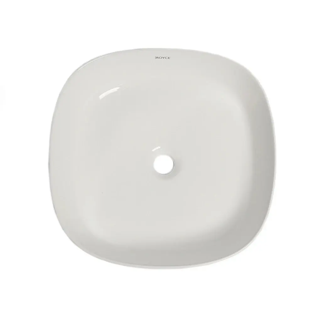 Фото 5 Раковина накладная Royce Smart RCW-143003WH 46.50x14x46.50 см цвет белый