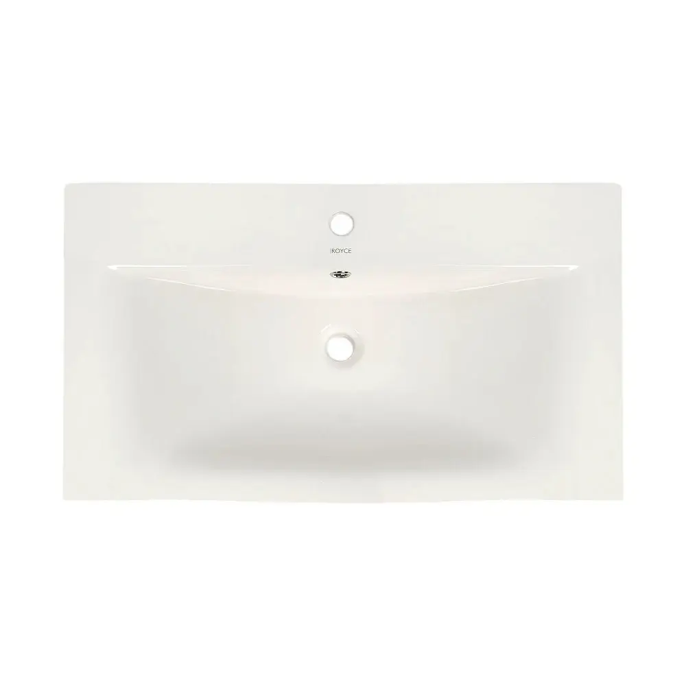 Фото 4 Раковина мебельная Royce Abby RCW-1403100WH 101x18x46.50 см цвет белый