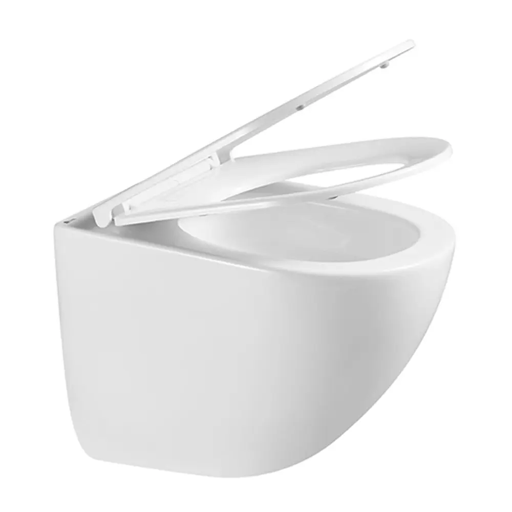 Фото 9 Унитаз подвесной Teymi Lina Vortex T40116 торнадо безободковый с быстросъемным сиденьем микролифт Фото 9 Унитаз подвесной Teymi Lina Vortex T40116 торнадо безободковый с быстросъемным сиденьем микролифт