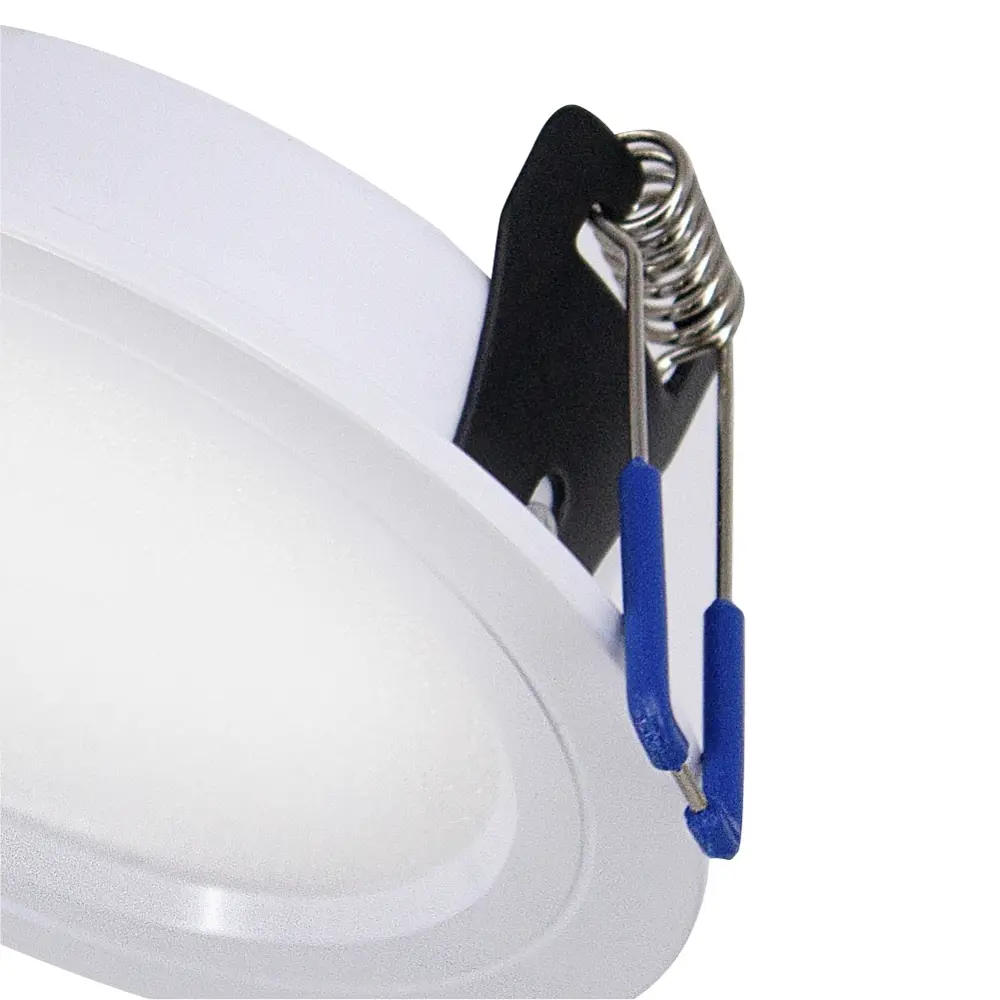 Фото 3 Светильник точечный встраиваемый светодиодный Leek под отверстие 94 мм 10 Вт нейтральный белый цвет света цвет белый