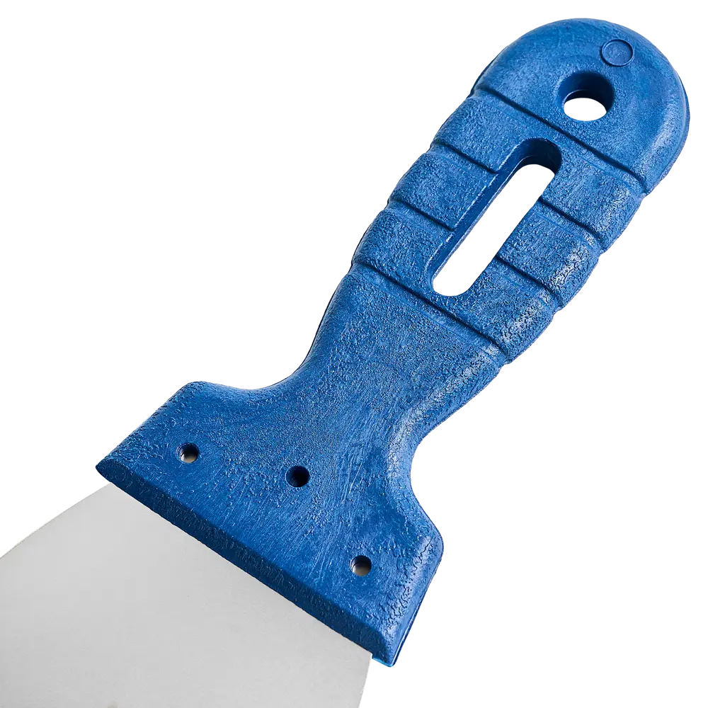 Фото 2 Шпатель малярный Интек 10110-080 80 мм, нержавеющая сталь