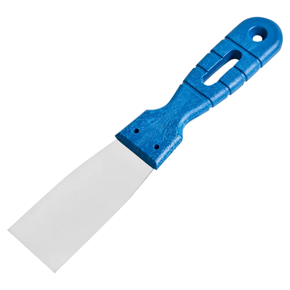 Фото Шпатель малярный Интек 10107-040 40 мм, нержавеющая сталь Фото Шпатель малярный Интек 10107-040 40 мм, нержавеющая сталь