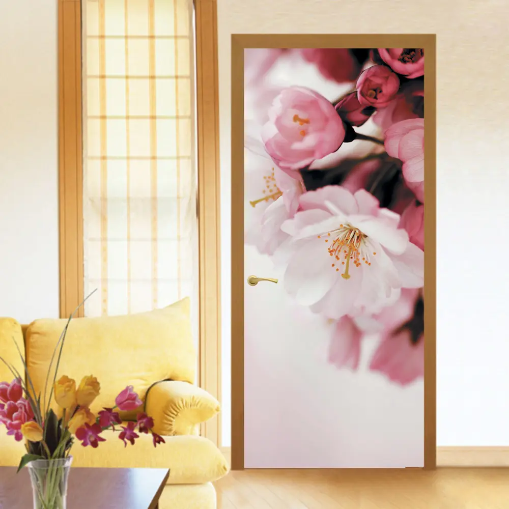 Фото 3 Пленка самоклеящаяся универсальная Wallfix Цветущая вишня-3 w587 0.95x2.2 м цвет розовый Фото 3 Пленка самоклеящаяся универсальная Wallfix Цветущая вишня-3 w587 0.95x2.2 м цвет розовый