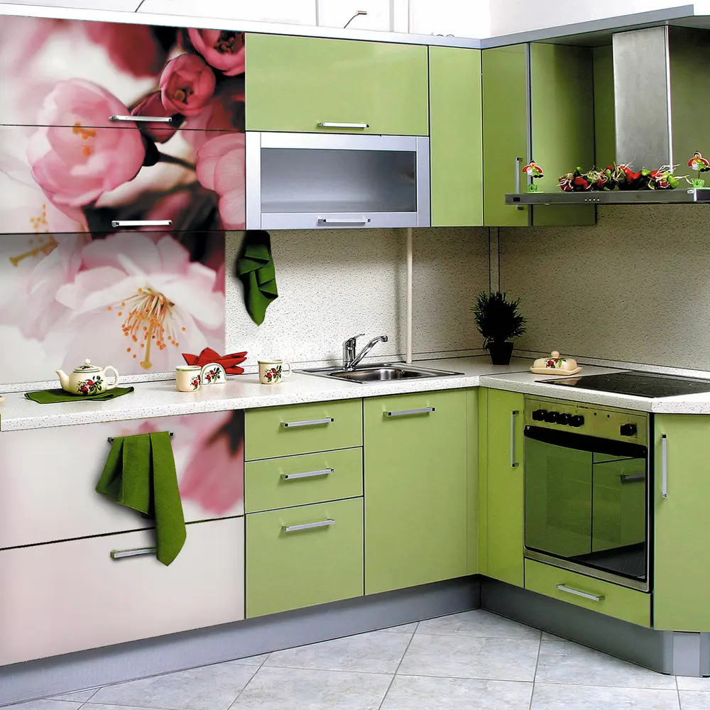 Фото 4 Пленка самоклеящаяся универсальная Wallfix Цветущая вишня-3 w587 0.95x2.2 м цвет розовый Фото 4 Пленка самоклеящаяся универсальная Wallfix Цветущая вишня-3 w587 0.95x2.2 м цвет розовый