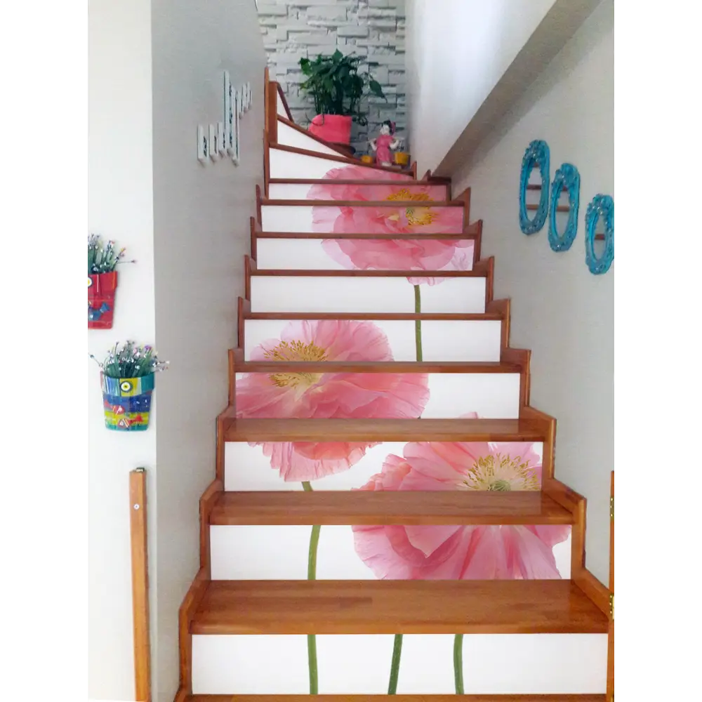 Фото 6 Пленка самоклеящаяся универсальная Wallfix Розовые маки 0.95x2.2 м цвет розовый Фото 6 Пленка самоклеящаяся универсальная Wallfix Розовые маки 0.95x2.2 м цвет розовый