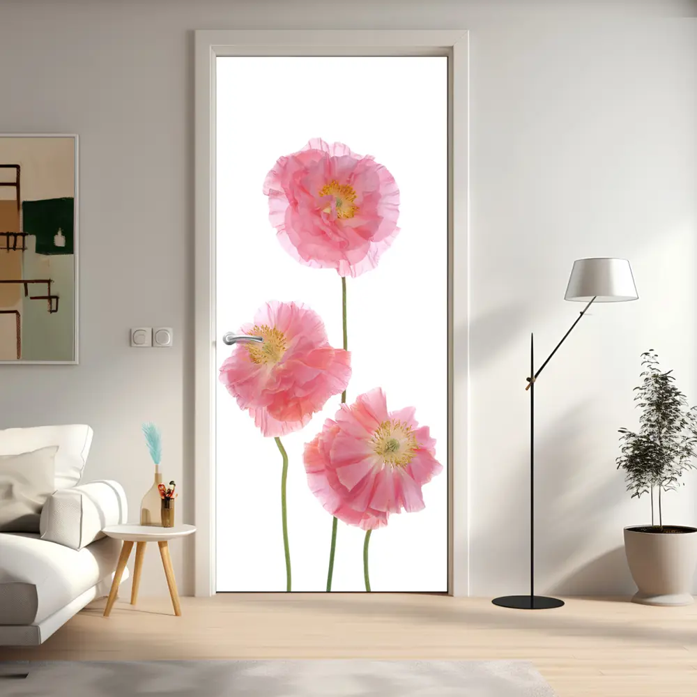 Фото 8 Пленка самоклеящаяся универсальная Wallfix Розовые маки 0.95x2.2 м цвет розовый Фото 8 Пленка самоклеящаяся универсальная Wallfix Розовые маки 0.95x2.2 м цвет розовый